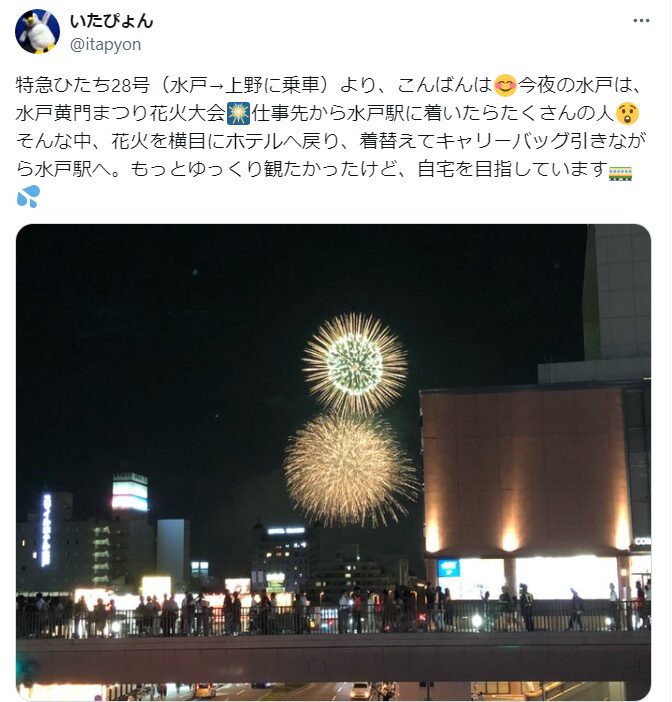 水戸偕楽園花火大会 穴場スポット