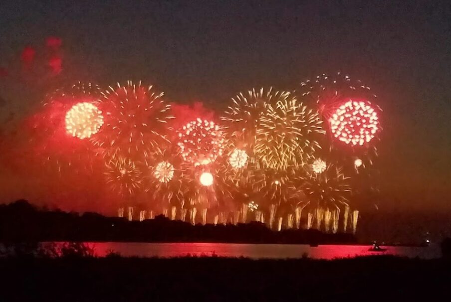 三国花火大会 穴場